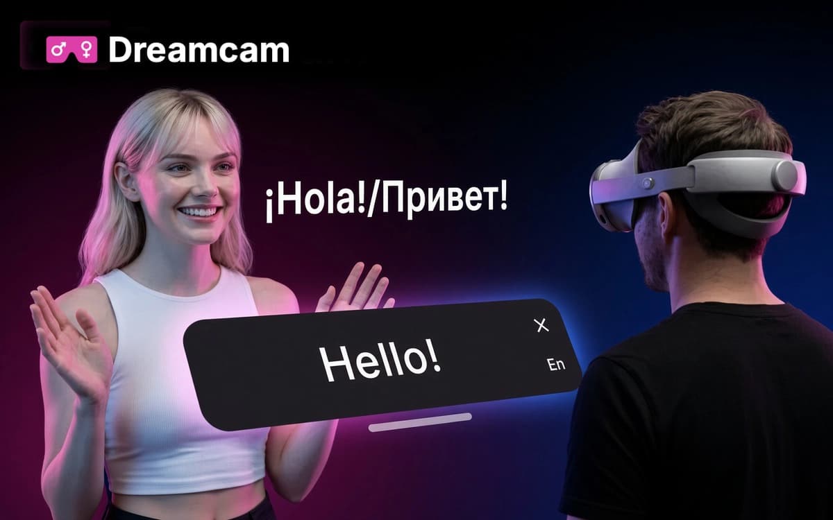 Dreamcam Rolls Out AI Voice Translation Across VR Streams