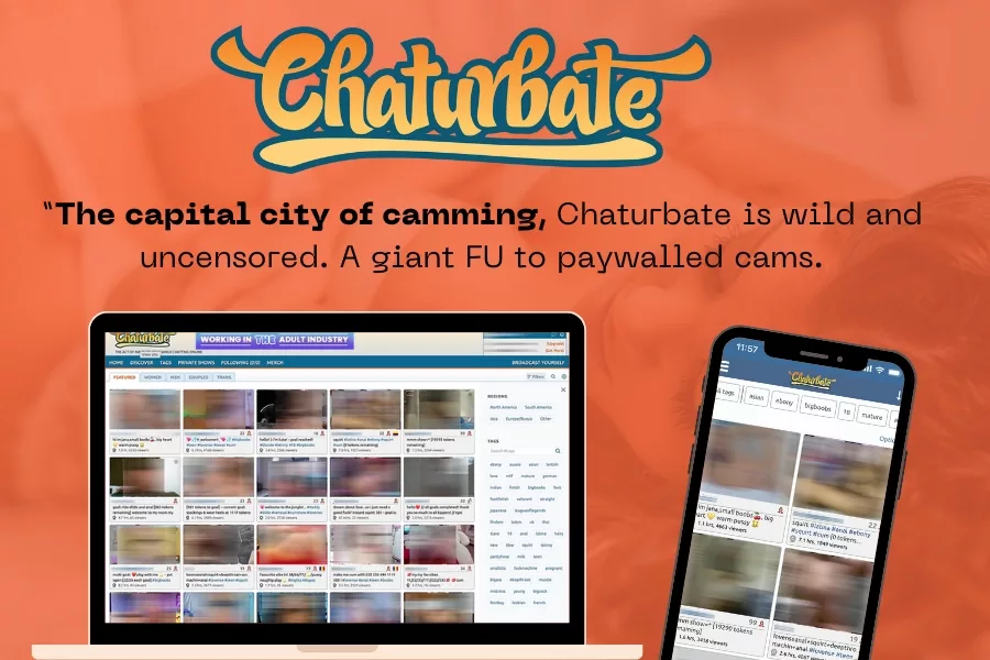 Captura de pantalla de Chaturbate