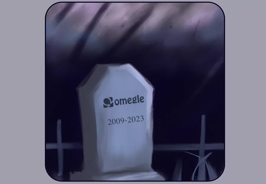 Omegle tombstone