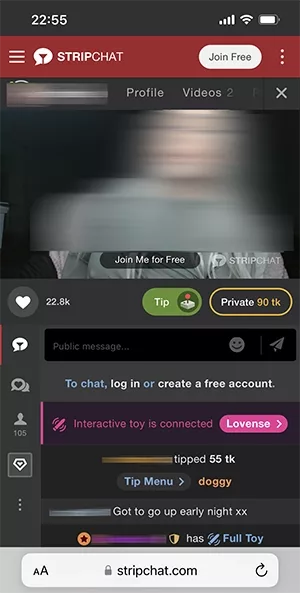 StripChat Mobile